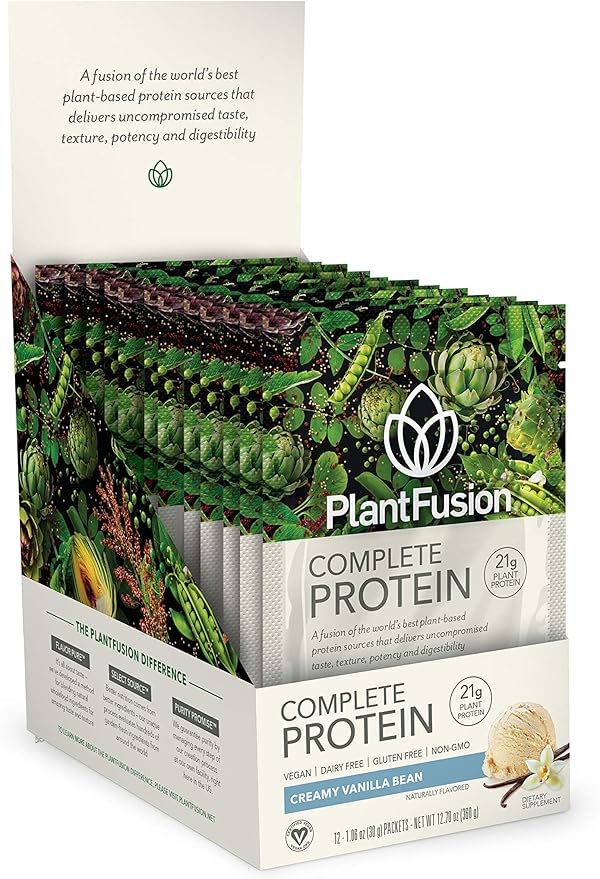PlantFusion Complete Vegan Protein Powder 12