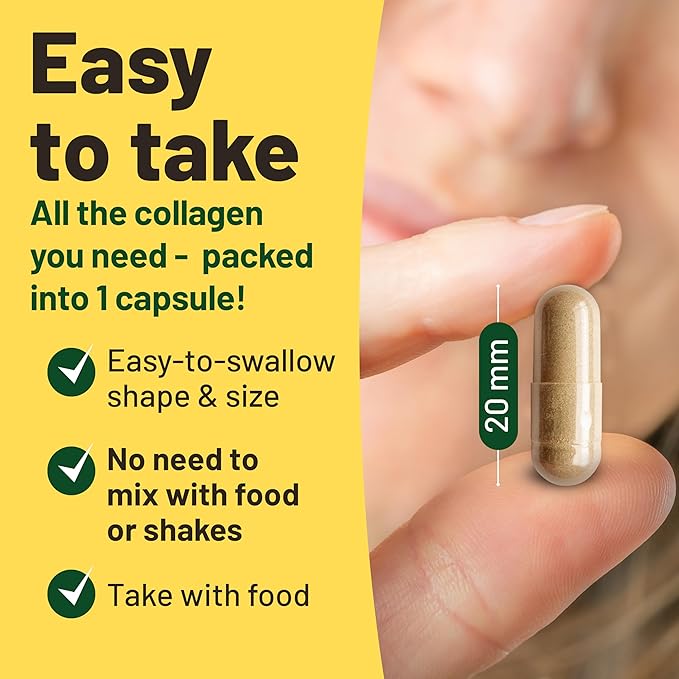 Vegan Collagen Supplements with Biotin 2 Months