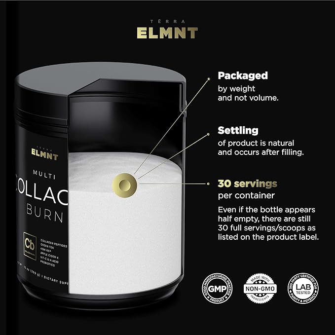 ELMNT Super Collagen Powder for Women KSM-66, Biotin
