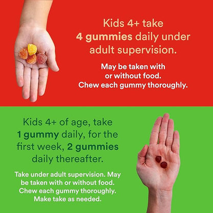SmartyPants Kids Multivitamin + Fiber & 3 Fish (120 Count) (60 Count)