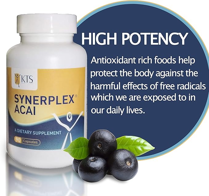 Synerplex® Açaí Capsules – All-Natural, Nutrient