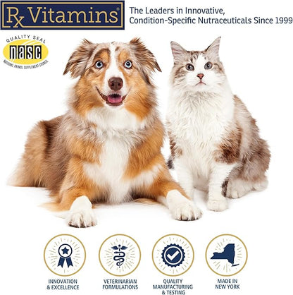 Rx Vitamins for Pets Amino B-Plex for Dogs & Cats - Healthy Nutrients Enhance Energy Metabolism & Vitality - Bacon Flavor 8 fl. oz.