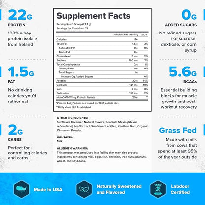 LEGION Whey+ Whey Isolate Protein Powder 5 Pounds