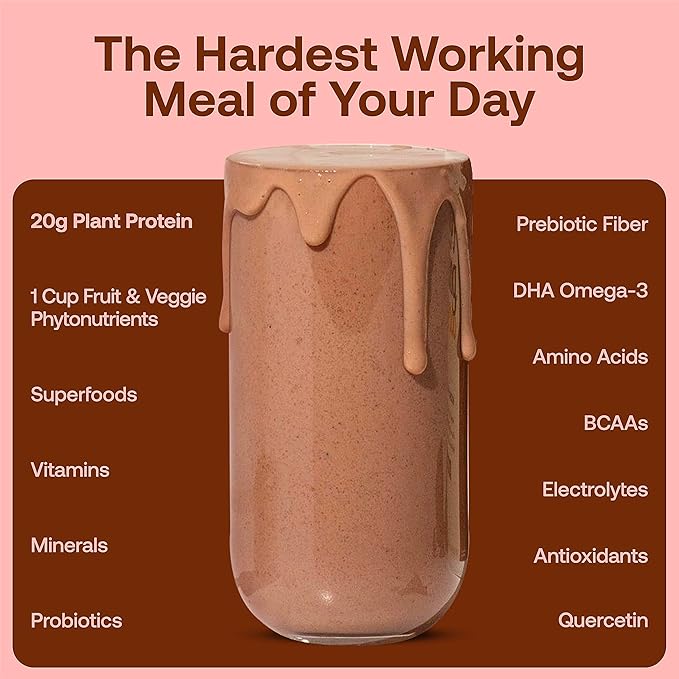 Happy Viking Triple Chocolate Protein + 20G Protein, 1 Canister (24 oz.)