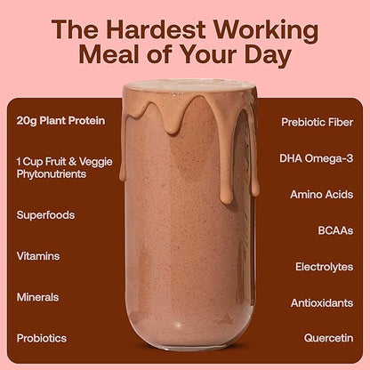 Happy Viking Triple Chocolate Protein + 20G Protein, 1 Canister (24 oz.)