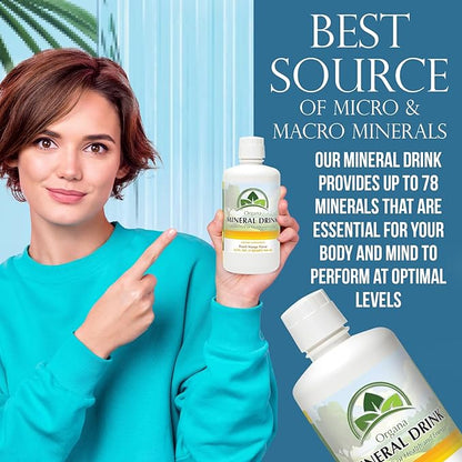 Organa Pure Plant Derived Trace Minerals Supplement