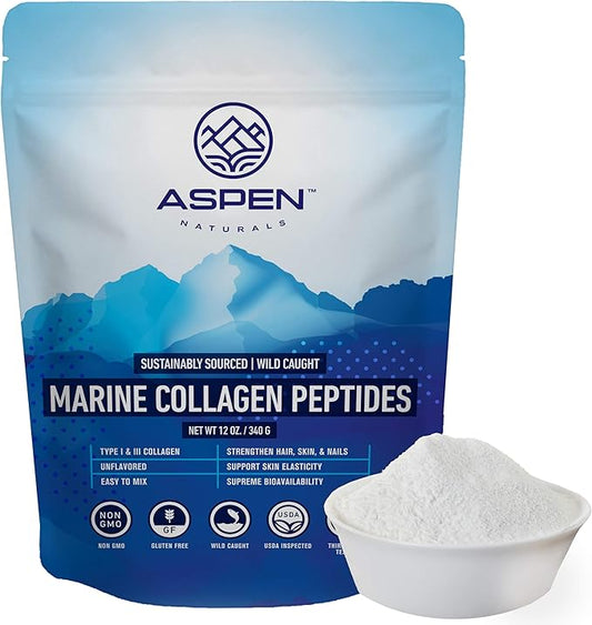 Aspen Naturals Marine Collagen Peptides 30 Day