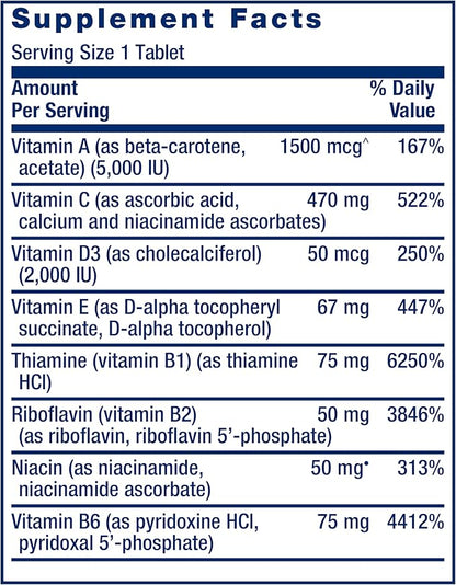 Life Extension One-Per-Day Multivitamin – Packed 25 Vitamins, D3, Vitamin K1 and K2, Iodine