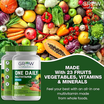 One Daily Multivitamin for Men 90 Capsules 3 Month