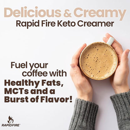 Ketogenic Creamer with MCT Oil for Coffee or Tea, Supports Energy and Metabolism, Weight Loss, Ketogenic Diet 8.5 oz. (20 servings)