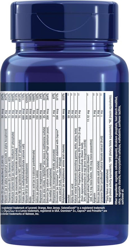 Life Extension Two-Per-Day Multivitamin 60 Capsules