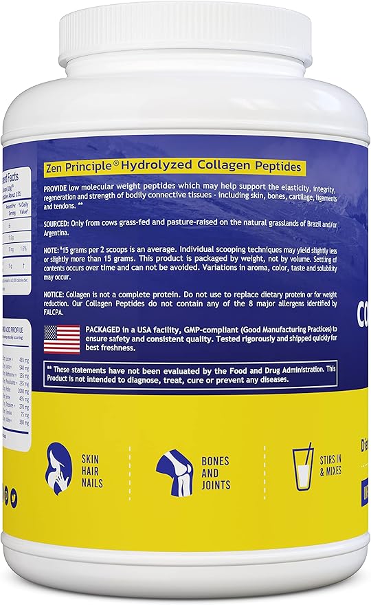 Zen Principle Grass-Fed Collagen Peptides 5