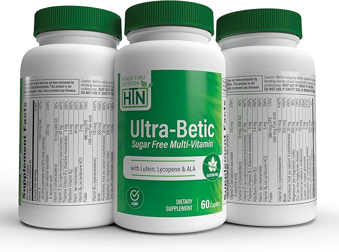 Health Thru Nutrition Ultra-Betic Multivitamin 60 Count