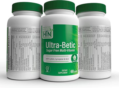 Health Thru Nutrition Ultra-Betic Multivitamin 60 Count