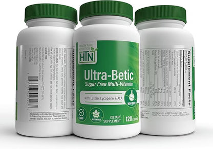 Health Thru Nutrition Ultra-Betic Multivitamin 120 Count