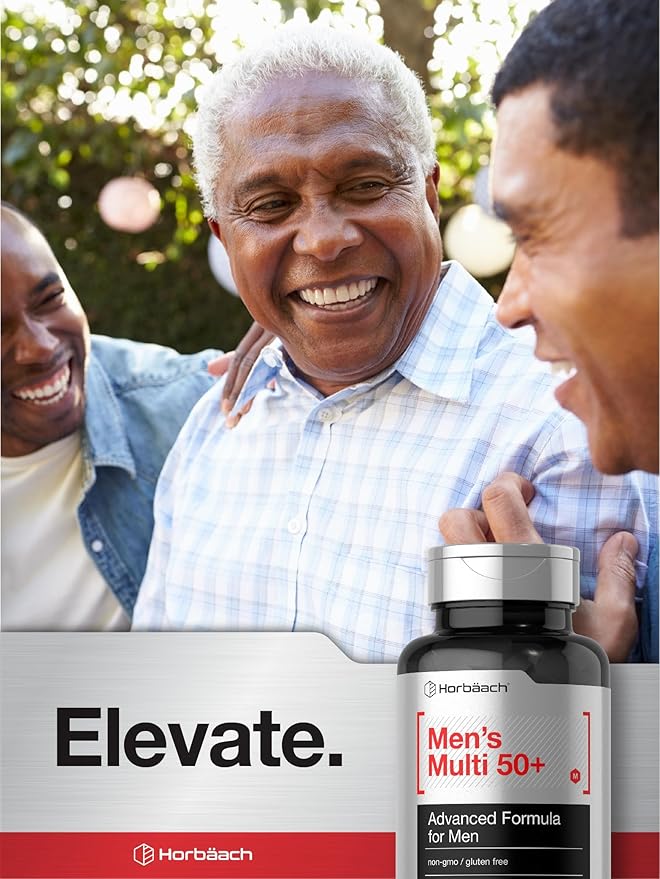 Horbäach Men's Multivitamin 50 Plus 60 Caplets