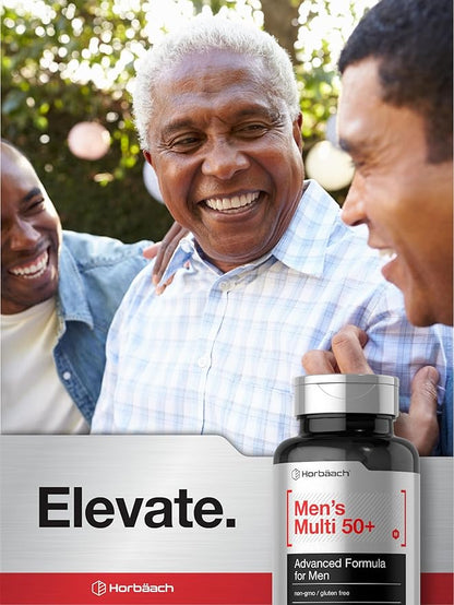 Horbäach Men's Multivitamin 50 Plus 60 Caplets