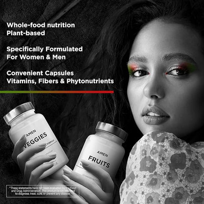 Amen Fruits + Veggies Vitamins Bundle, 180 ct