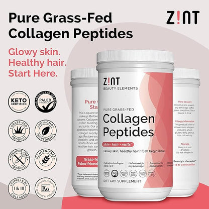 Zint Collagen Peptides Powder (32 oz):
