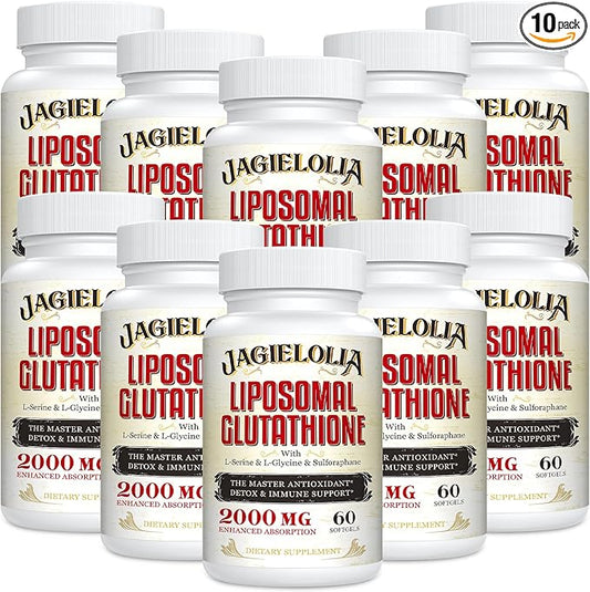 Liposomal Glutathione 2000 mg with L-Serine, 600 Softgels
