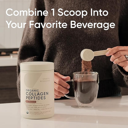 Sports Research® Organic Collagen Powder 30 Servings