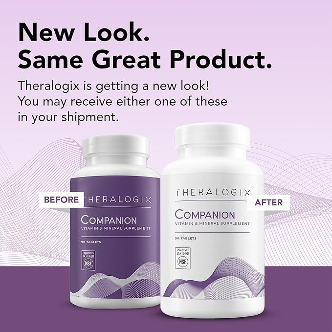 Theralogix Companion Multivitamin & Mineral Supplement 90-Day Supply 90 Tablets