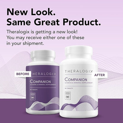 Theralogix Companion Multivitamin & Mineral Supplement 90-Day Supply 90 Tablets