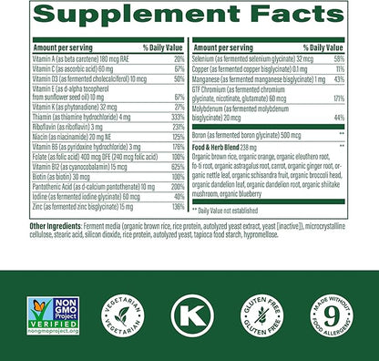 MegaFood Men's One Daily Multivitamin 90 Tabs