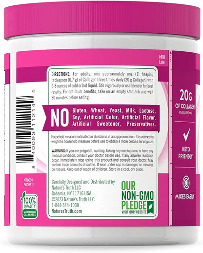Nature's Truth Collagen Powder 7 oz