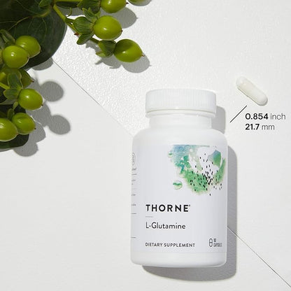Thorne L-Glutamine - Amino Acid Supplement 90 Capsules