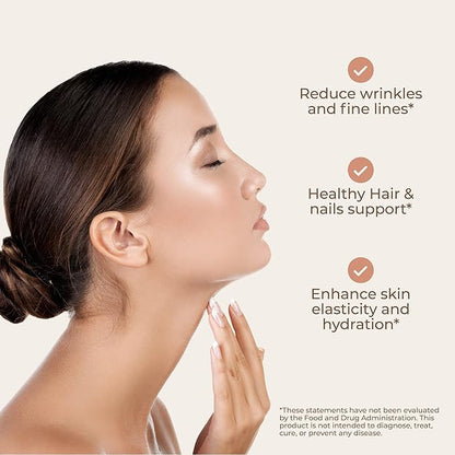 Collagen Peptides Powder with Hyaluronic Acid 16oz