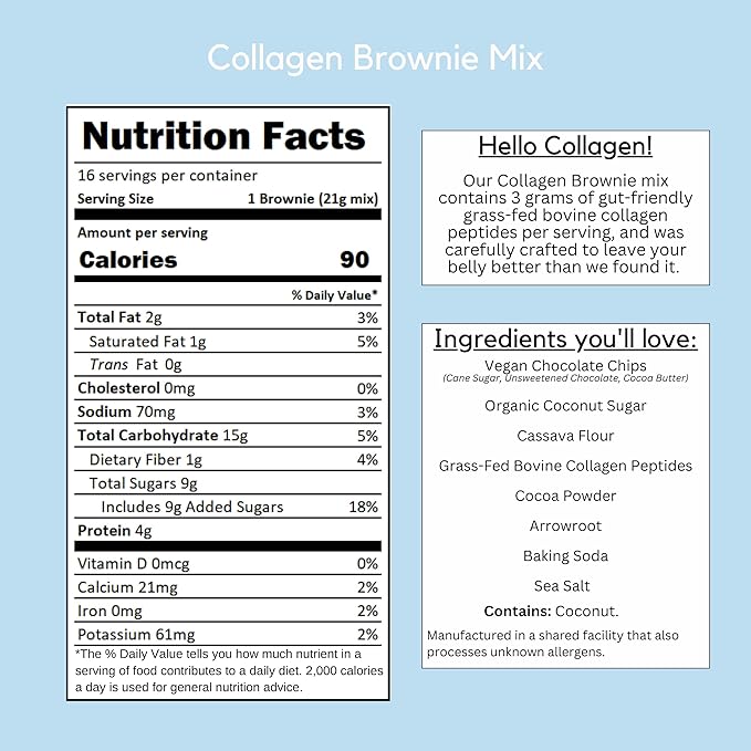 Belly Collagen Pancake, Waffle, Cookie &