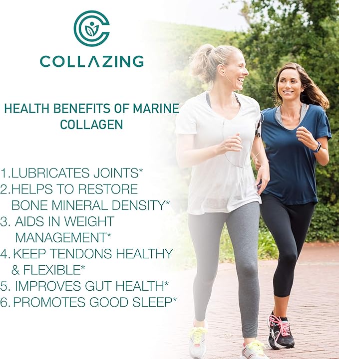 Alaskan Wild-Caught Marine Collagen Peptides + 120 Capsules