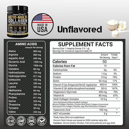Keto Multi Collagen 5 Types 68.4 oz 4))