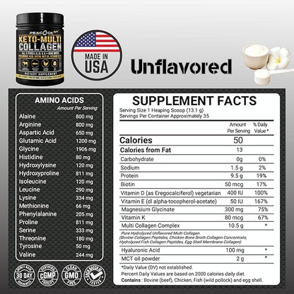 Keto Multi Collagen 5 Types 16.2 oz