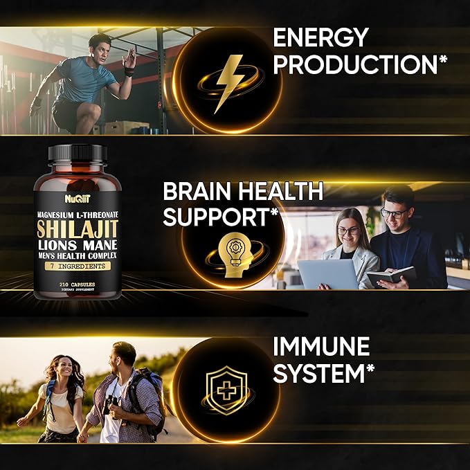 210 Capsules - 1000mg Magnesium L-Threonate