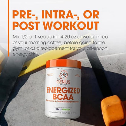 Genius BCAA Energy Powder, Grape Limeade