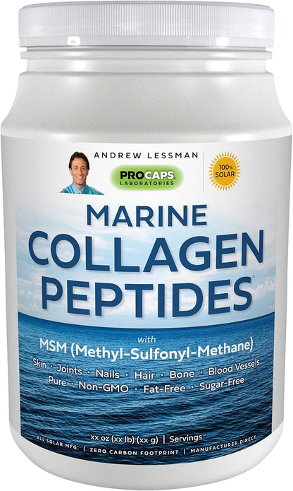 ANDREW LESSMAN Marine Collagen Peptides Powder 30 Servings