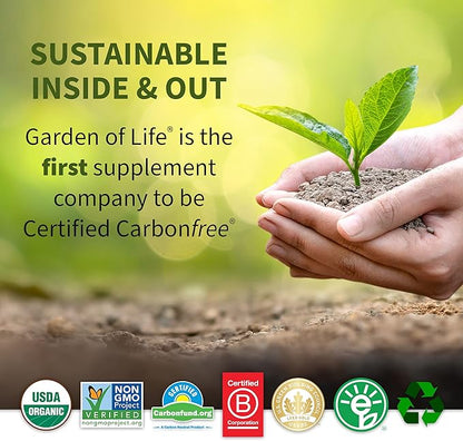 Garden of Life Raw 100% Organic 60 Servings 8.46 Oz