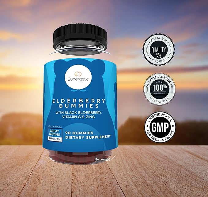 Premium Black Elderberry Gummies – Black 90 Gummies