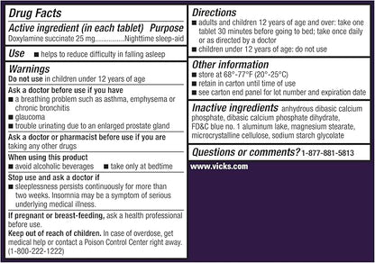 ZzzQuil ULTRA, Sleep Aid, Nighttime Sleep 25 mg 48 Count