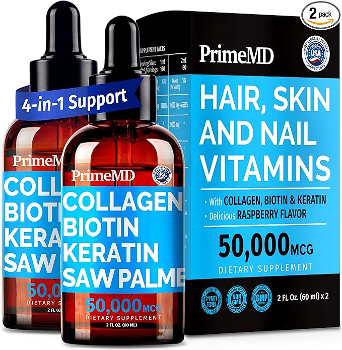 Liquid Collagen Peptides for Women 2fl oz 2)
