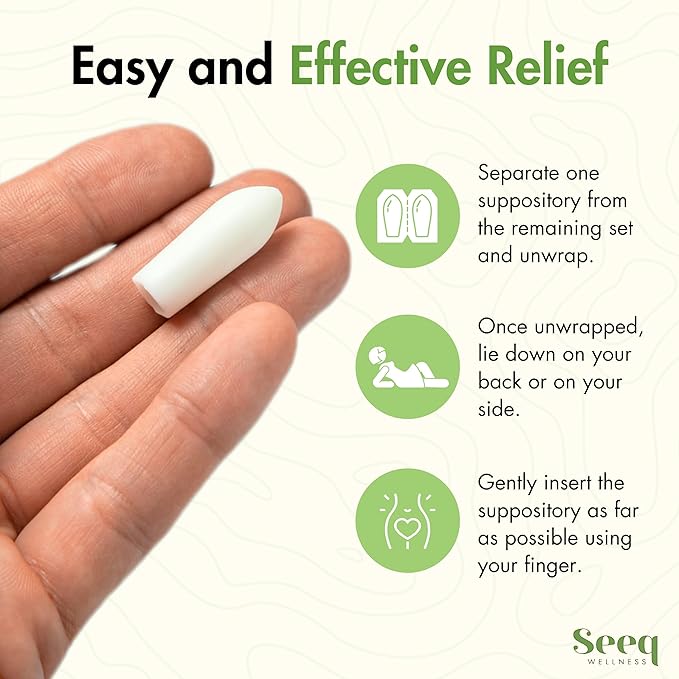 Vitamin E Suppositories 35 IU 24 Count