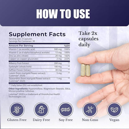 Vision Nutri Complex 60 Capsules