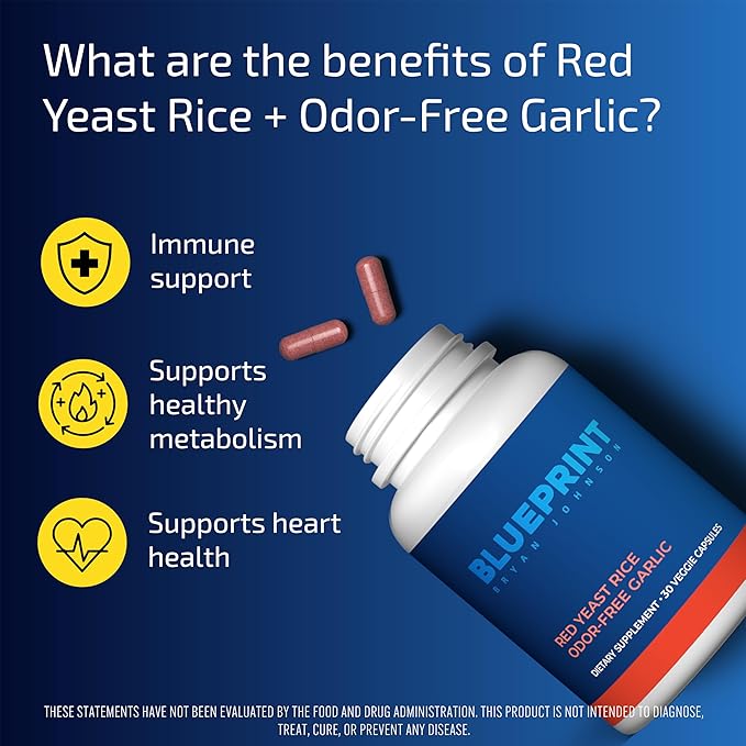 Blueprint Bryan Johnson Red Yeast Rice (30 Servings)