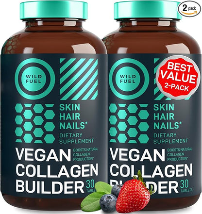 Vegan Collagen Booster Tablets 2-Pack, 60 60 Vegeterian
