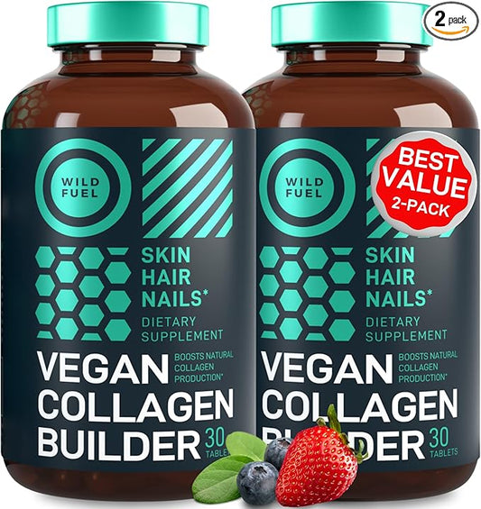 Vegan Collagen Booster Tablets 2-Pack, 60 60 Vegeterian