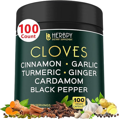 7in1 Clove Supplement Rich in Vitamins 100 Caps