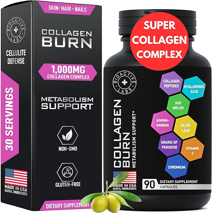 Thermogenic Multi Collagen Burn Capsules 90 Collagenic