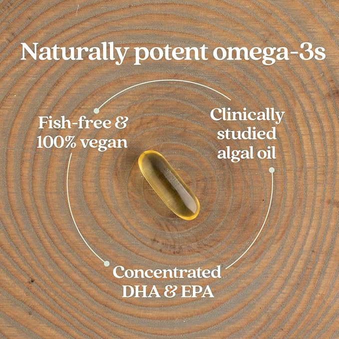 New Chapter Vegan DHA, EPA, and Omega-3 Complex- 30 Vegan